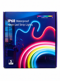 ریسه نئون فلکسی هوشمند ۵ متری IP68 | ریسه سیلیکونی RGBIC برنامهپذیر ضد آب