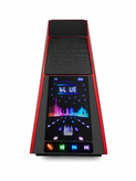 اسپیکر طرح سایبرتراک تسلا مدل WS-580 رنگ آلبالویی | نمایشگر LED RGB و نورپردازی RGB